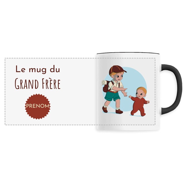 Mug "Grand Frère", à personnaliser - Image