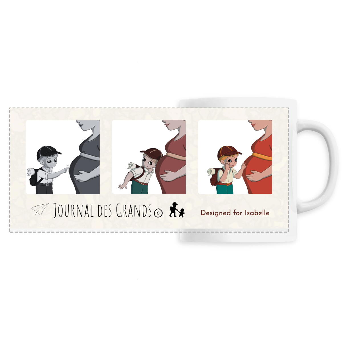 Image front Mug "Signature" - personnalisation complète