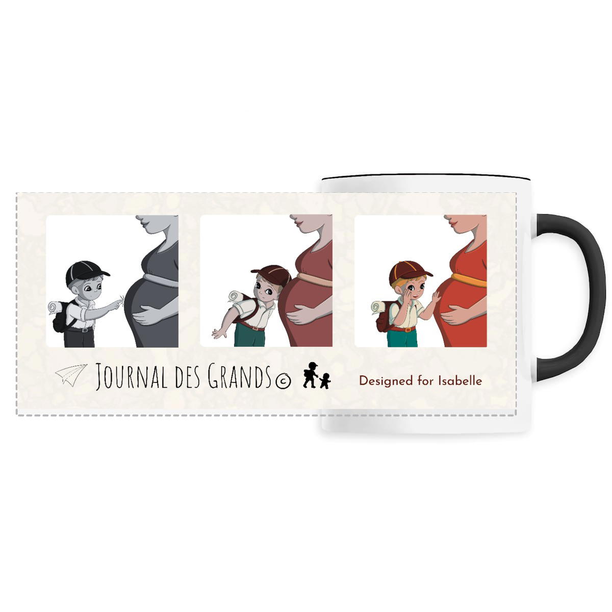 Image back Mug "Signature" - personnalisation complète