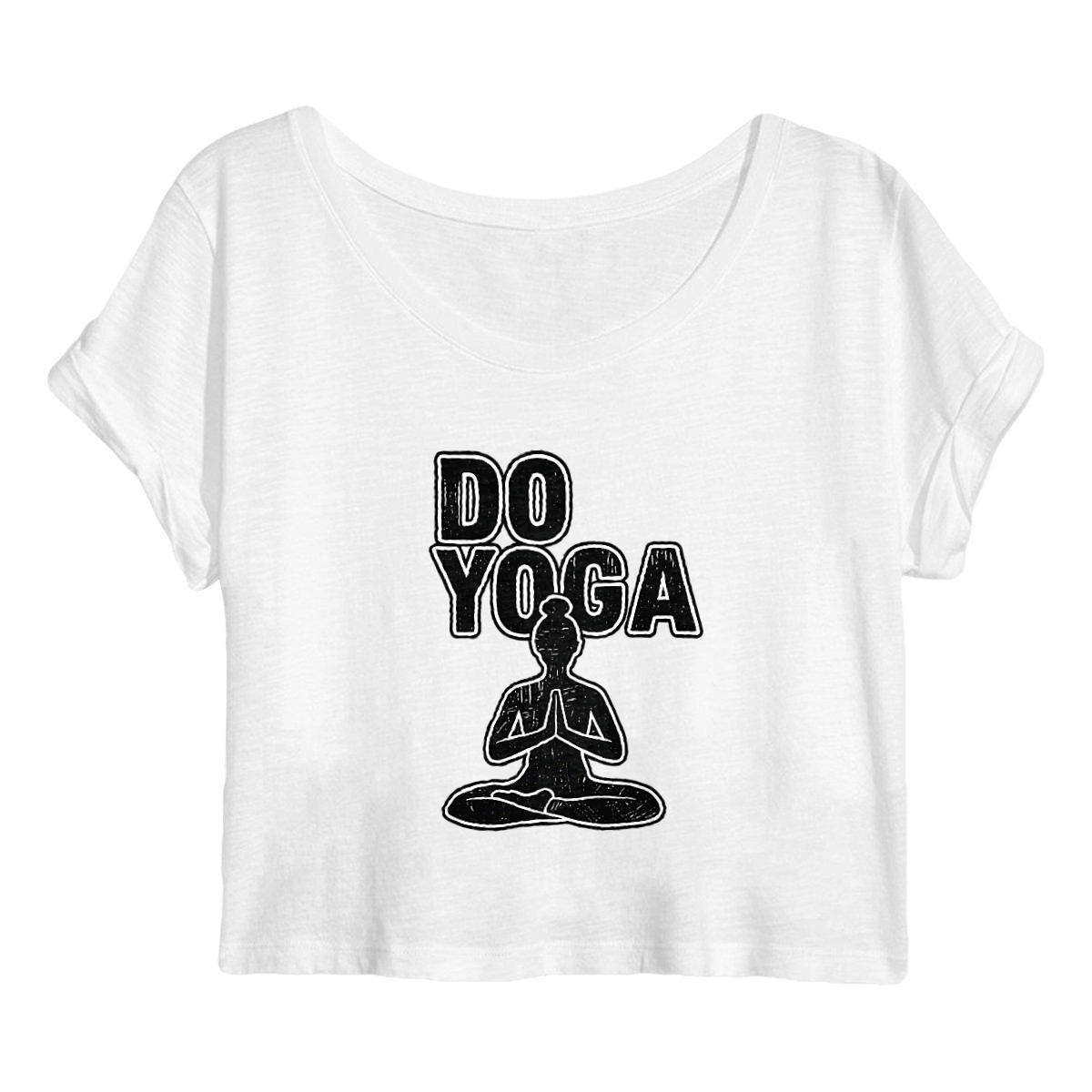 Image front crop top do yoga