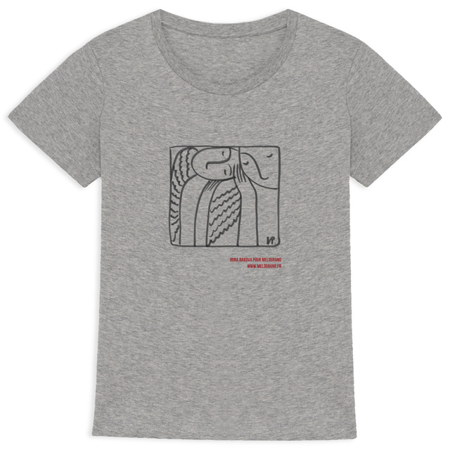 Image back T-shirt femme by Irina Rakova