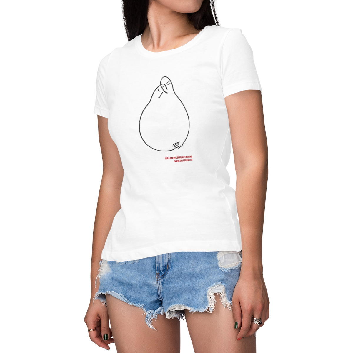 Image front T-shirt femme by Irina Rakova