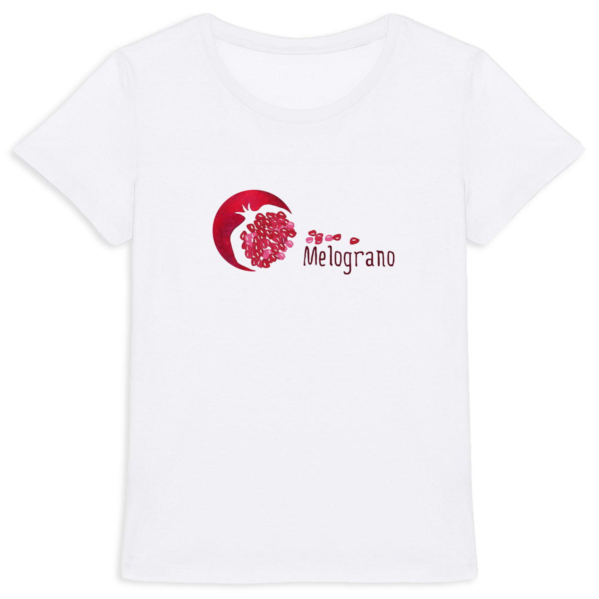 Image back T-shirt femme Melograno