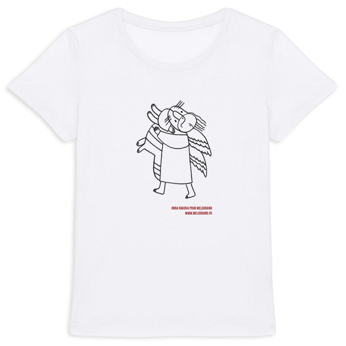 Image back T-shirt femme by Irina Rakova