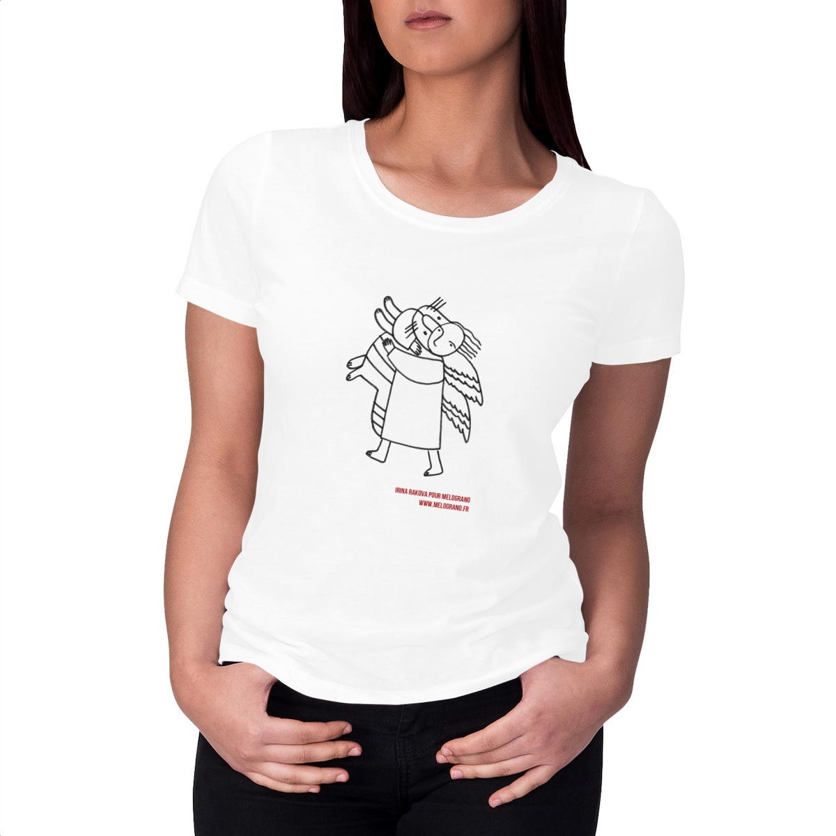 Image front T-shirt femme by Irina Rakova