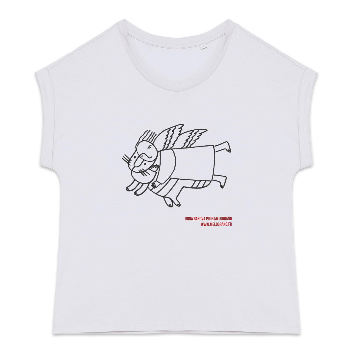 Image back T-shirt femme by Irina Rakova