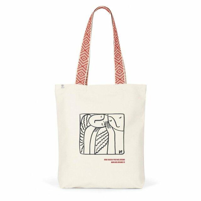 Image back Tote bag Melograno by Irina Rakova