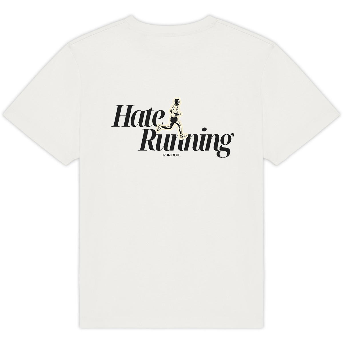 Hate Running Oversized Tee - White - Image