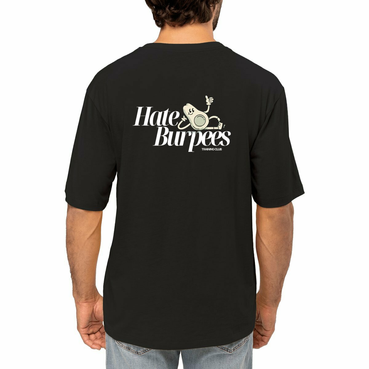 Hate Burpees Oversized Tee