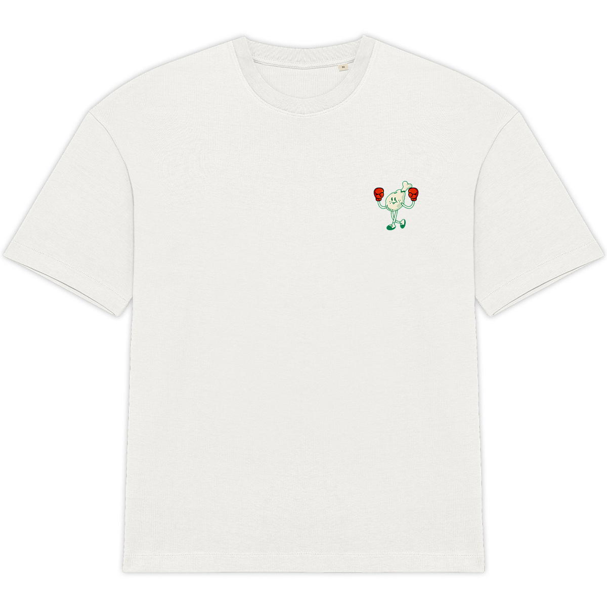 Can’t Box Oversized Tee - White  - Image