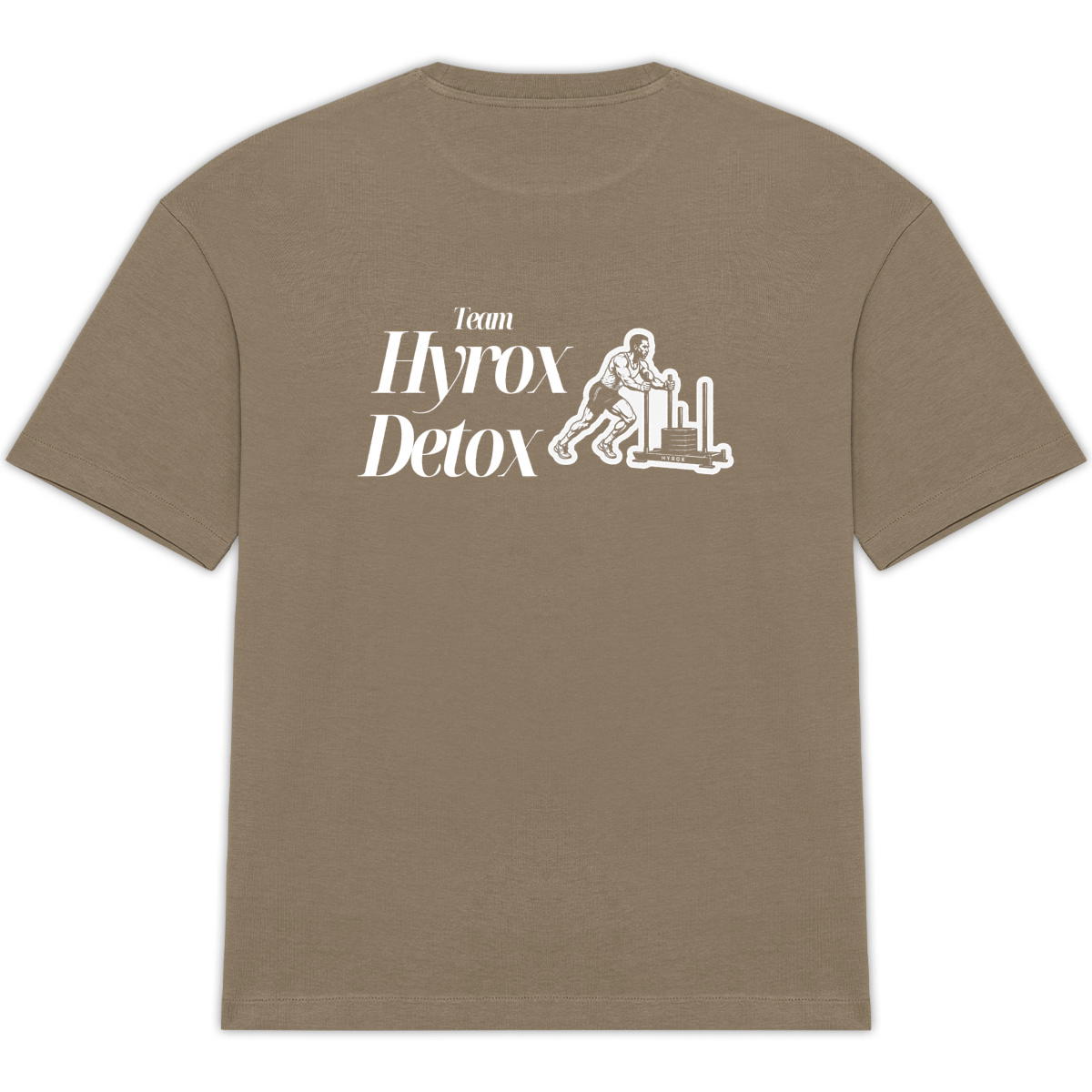 Team Hyrox Detox Simple Oversized Tee - Image