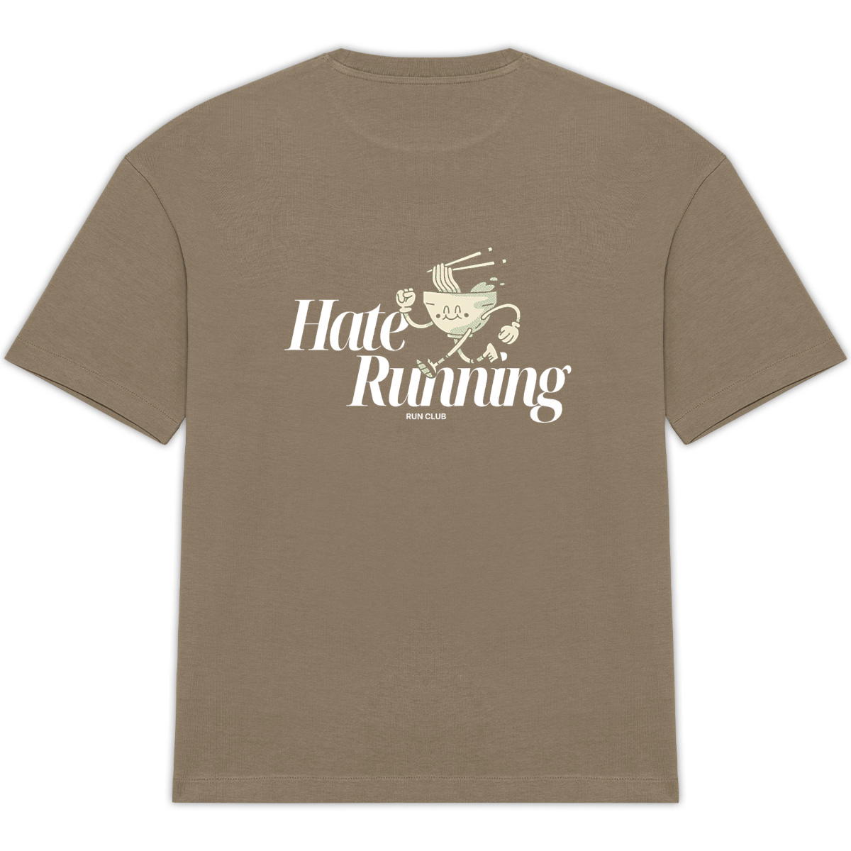 Hate Running Oversized Tee  - Image