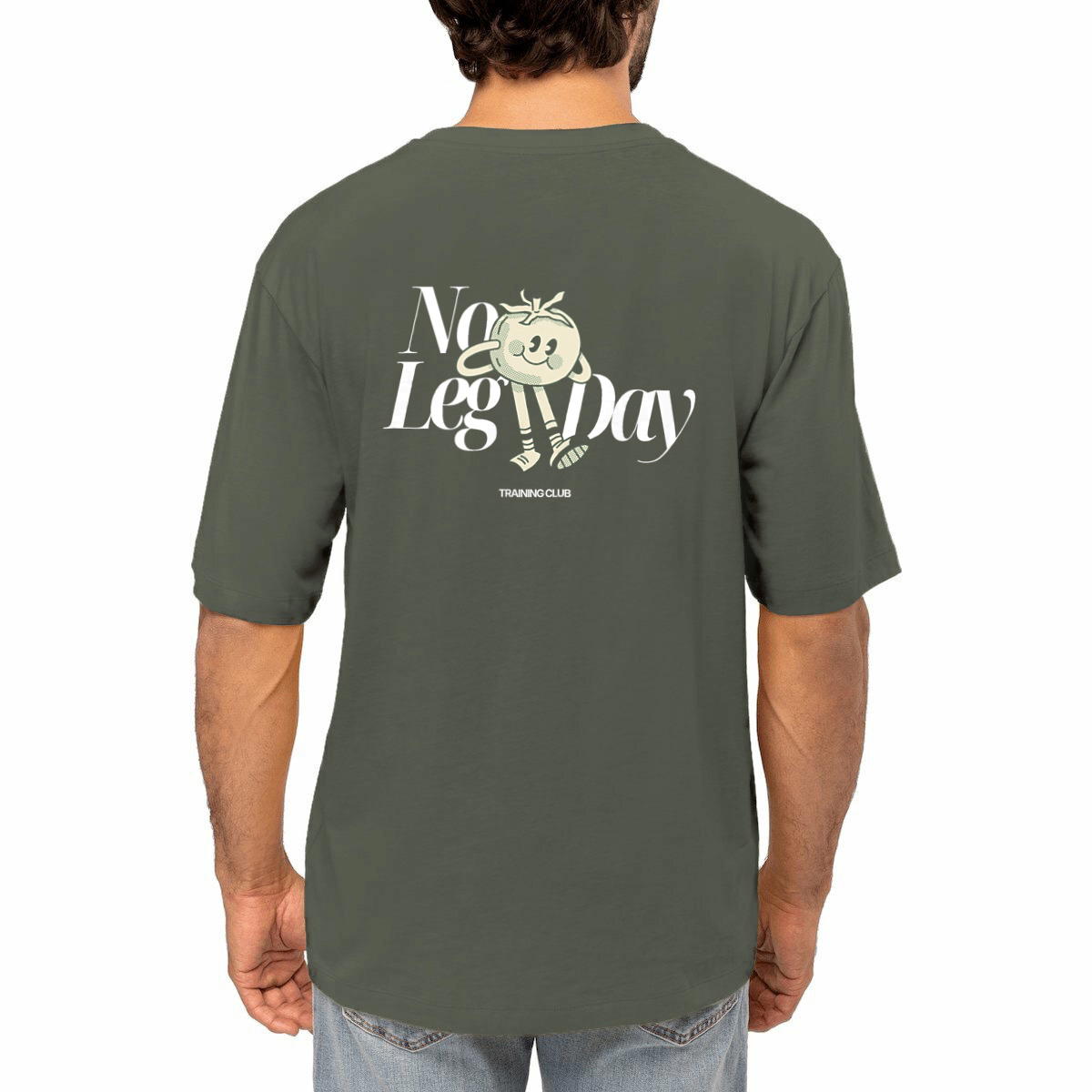 No Leg Day Oversized Tee