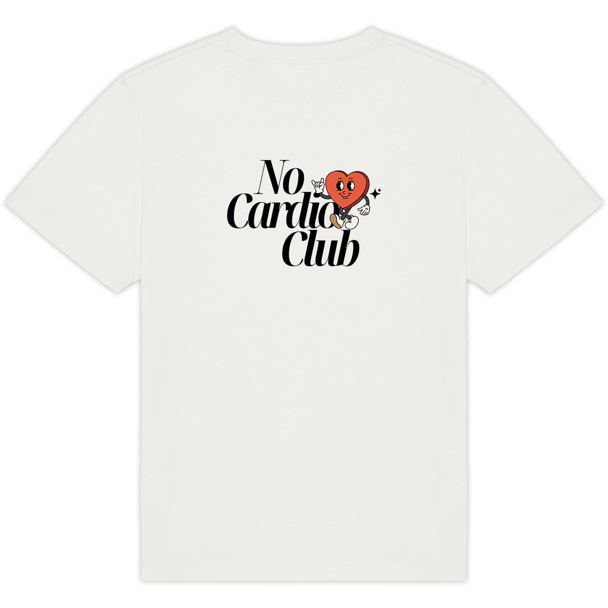 No Cardio Club Oversized Tee / Heart - Image