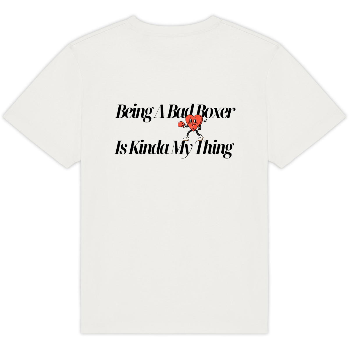 Being A Bad Boxer Oversized Tee - Image