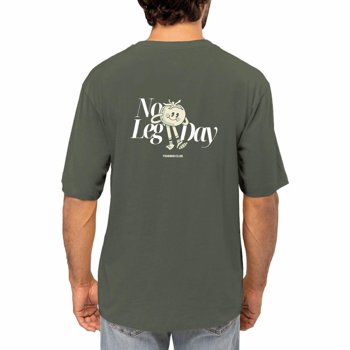 No Leg Day Oversized Tee