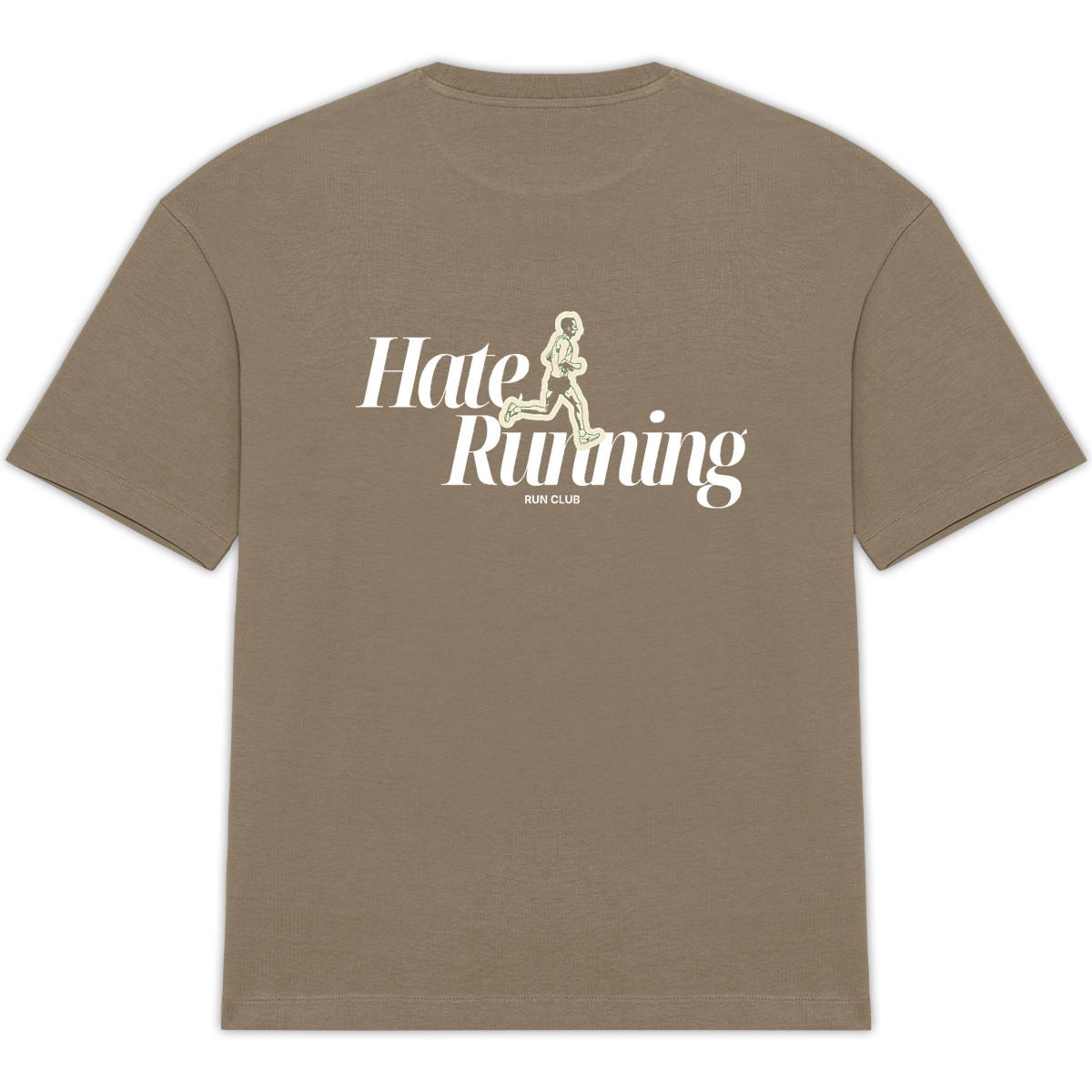 Hate Running Oversized Tee - Image