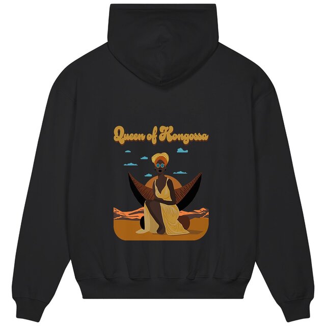 Image front Hoodie, Queen of kongossa