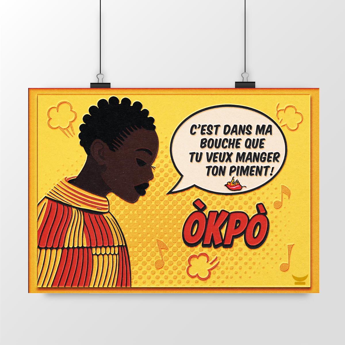 Image front Affiche Murale-Hadja