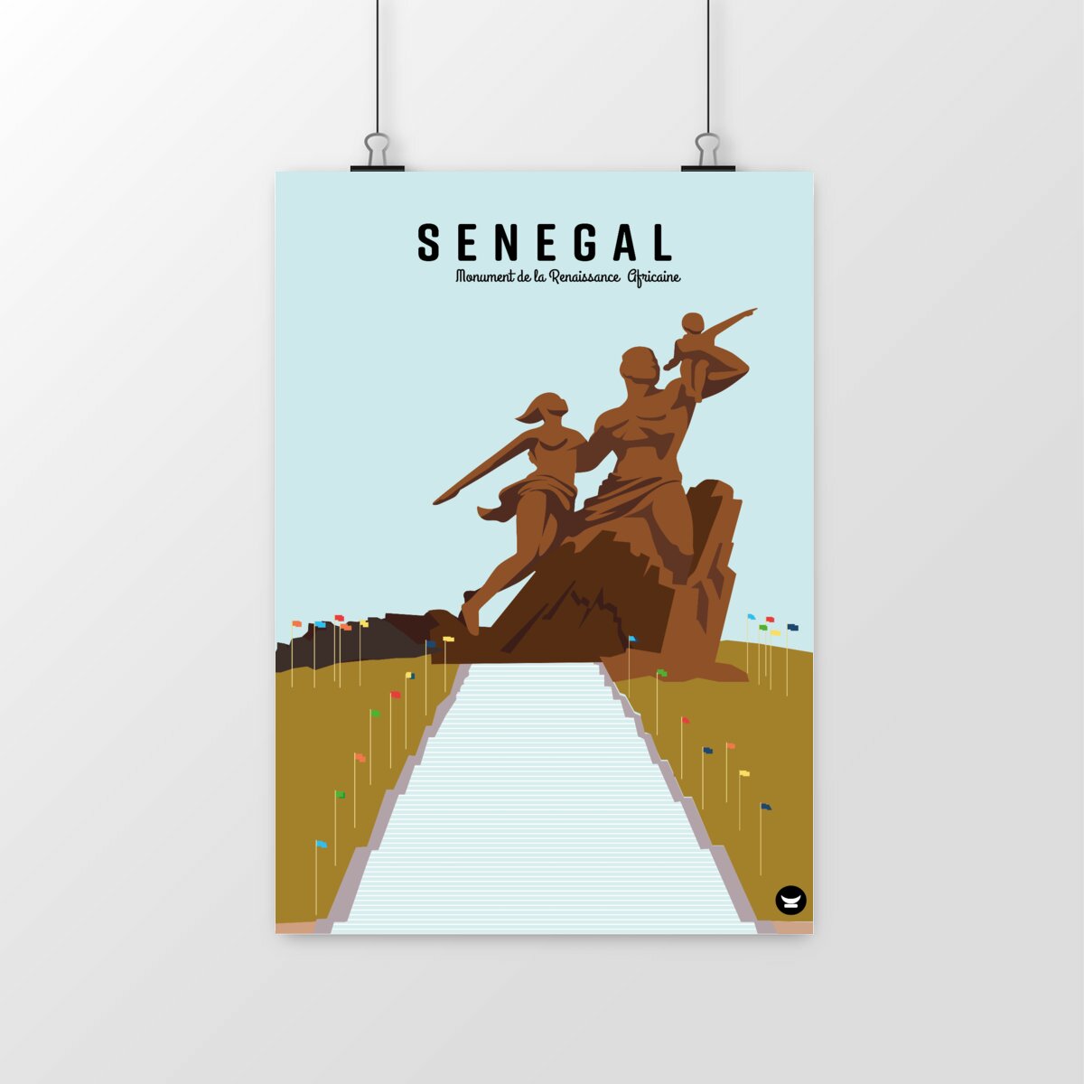 Image front Affiche Murale – Mali – Ségou 