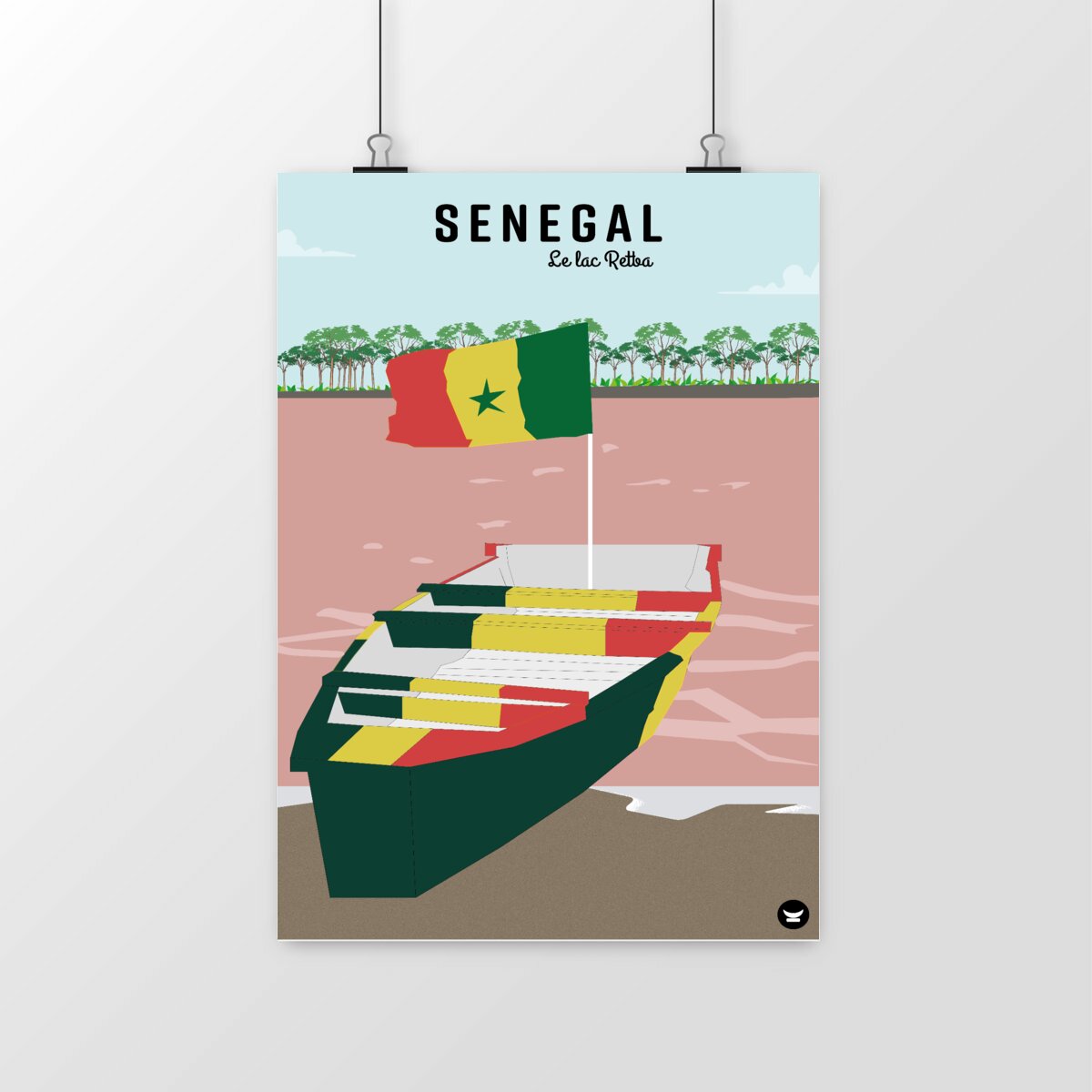 Image front Affiche Murale – Mali – Ségou 
