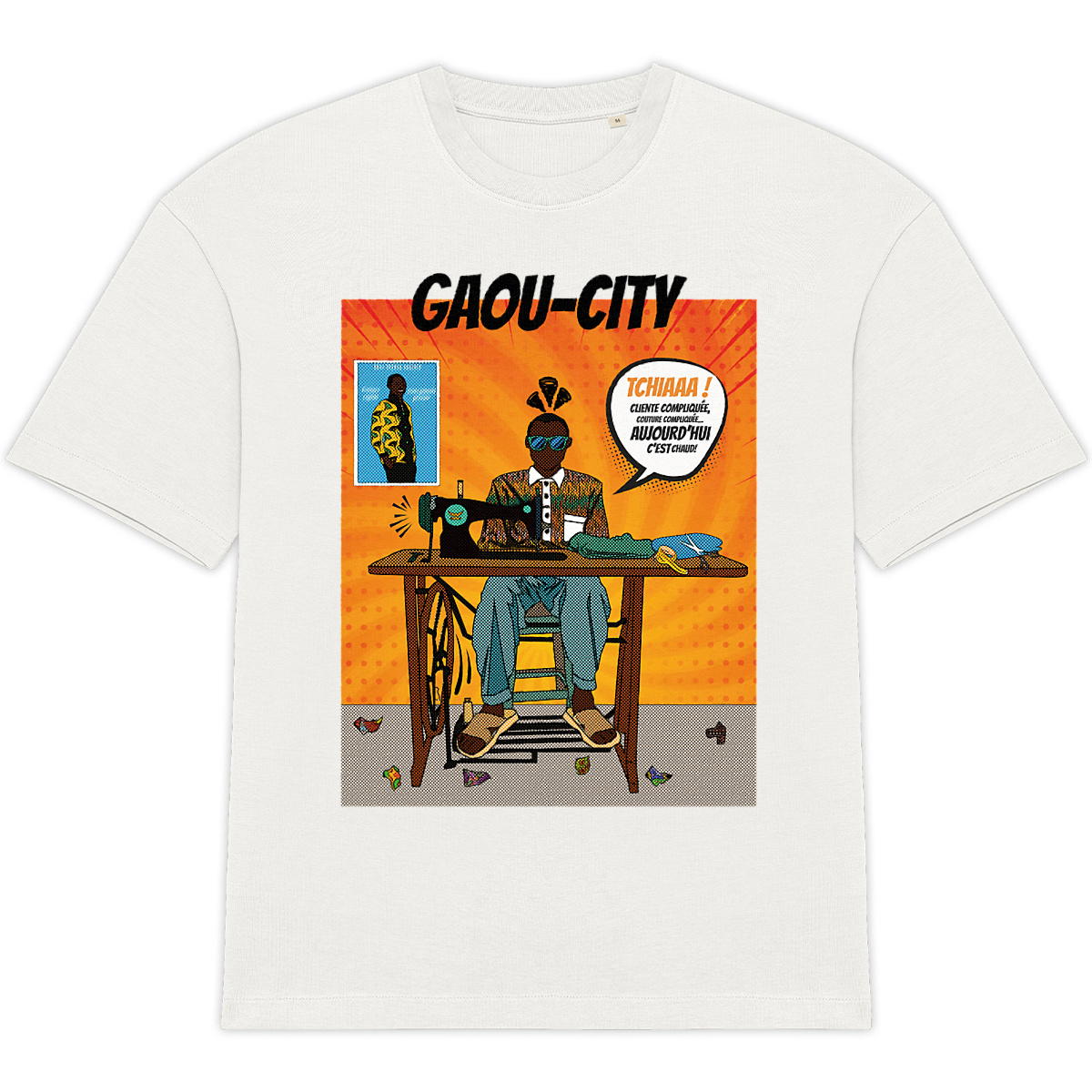 Image front T-shirt, Le tailleur