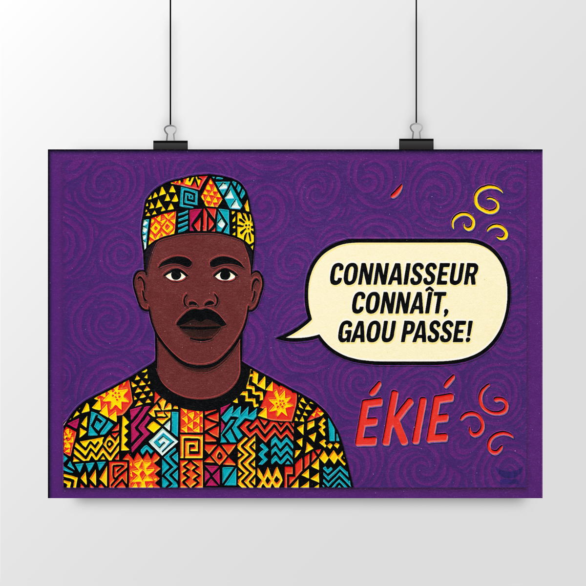 Image front Affiche Murale-Moussa