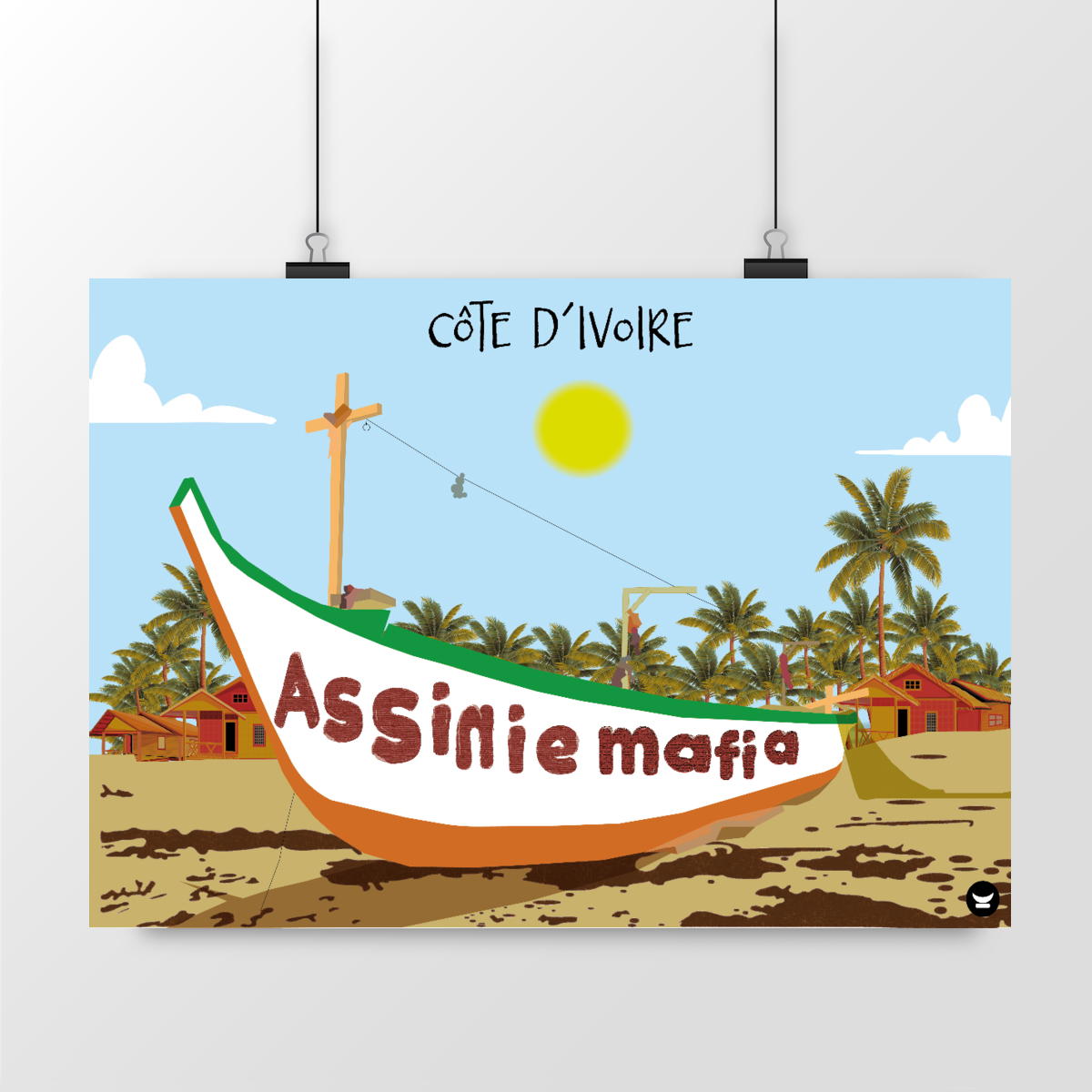 Image front Affiche Murale – Côte d’Ivoire – Assinie Mafia