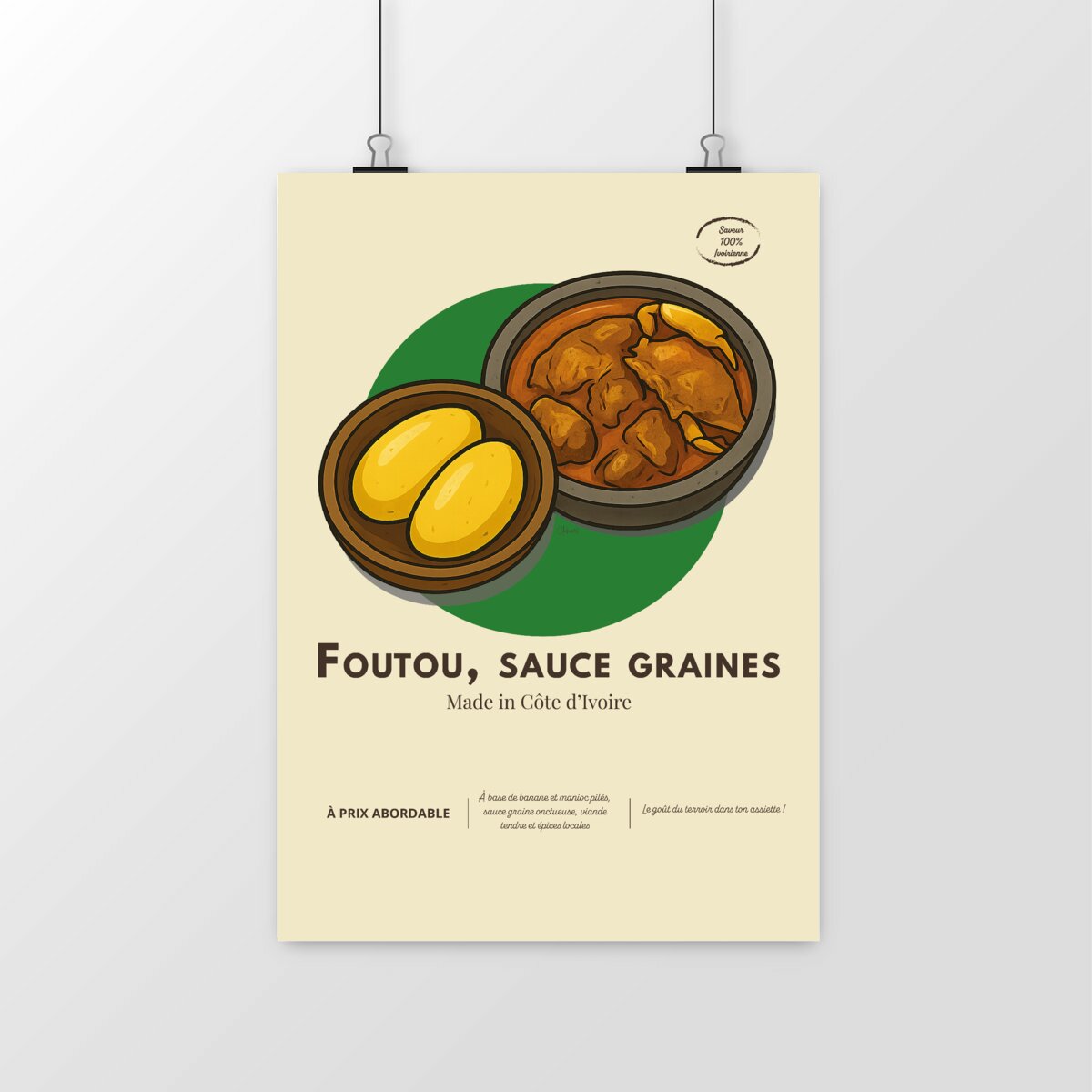 Image front Affiche Murale-Foutou SG