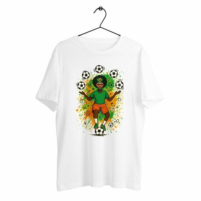 Image front T-shirt, La jongleuse