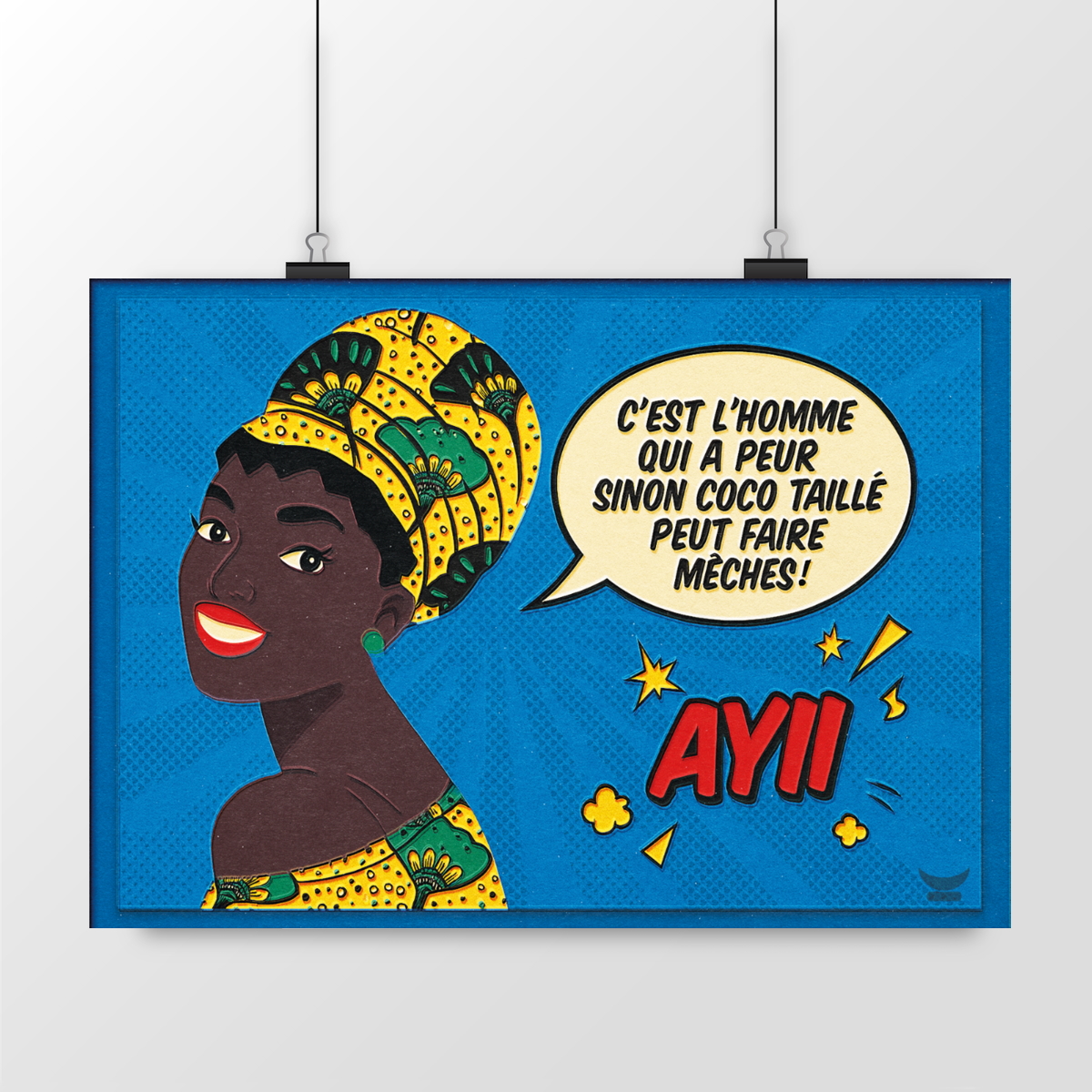 Image front Affiche Murale-Aicha