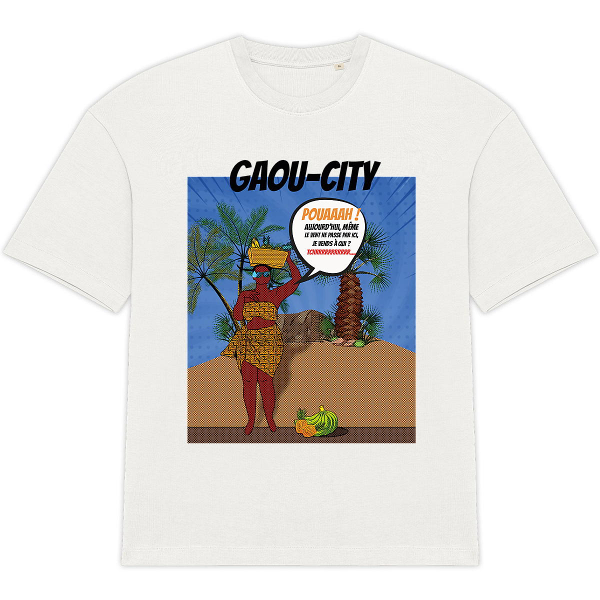 Image front T-shirt, La vendeuse 