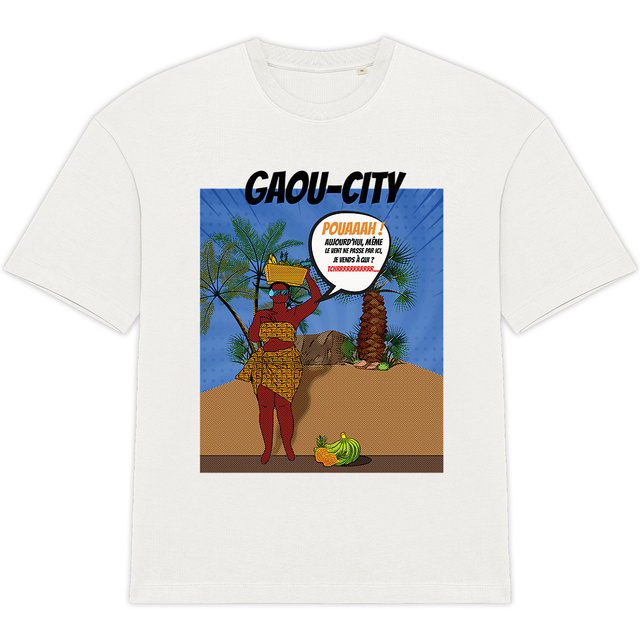 Image front T-shirt, La vendeuse 