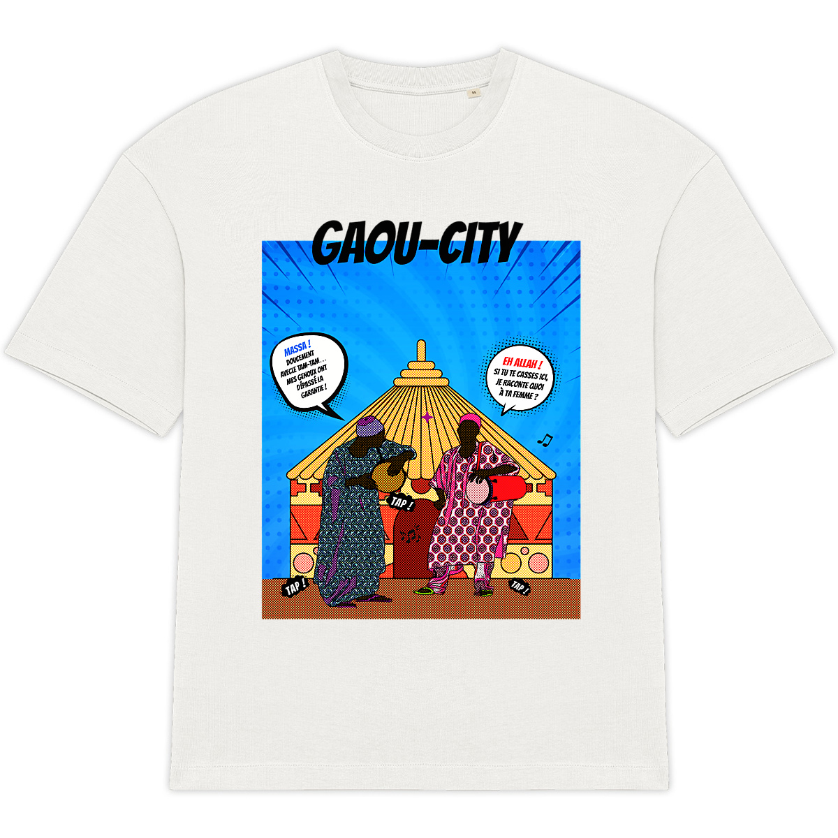 Image front T-shirt, Super-papa