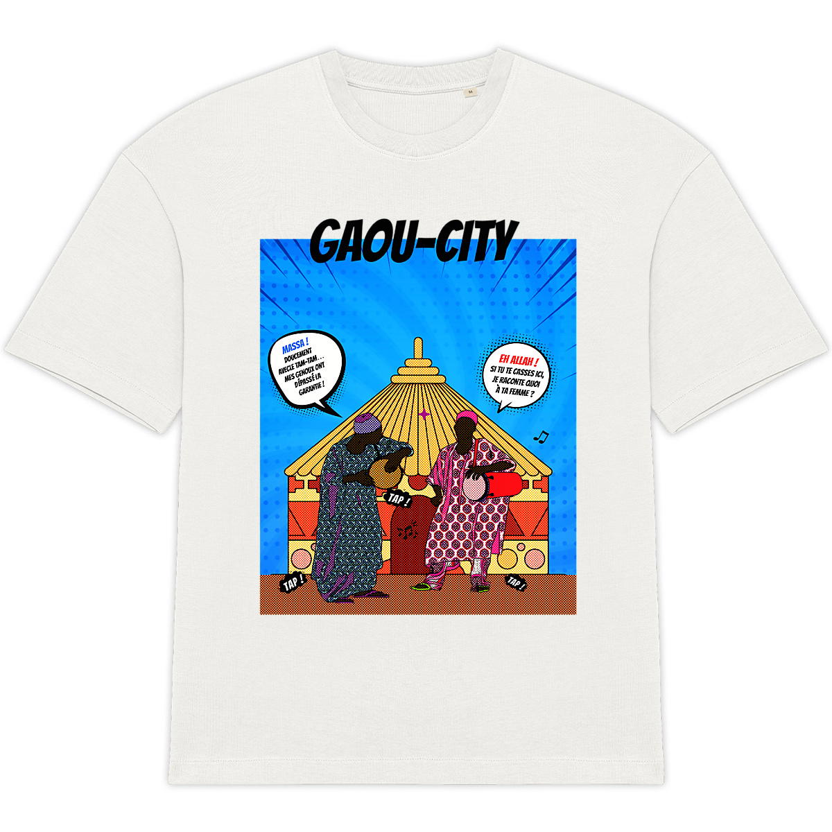 Image front T-shirt, Les griots