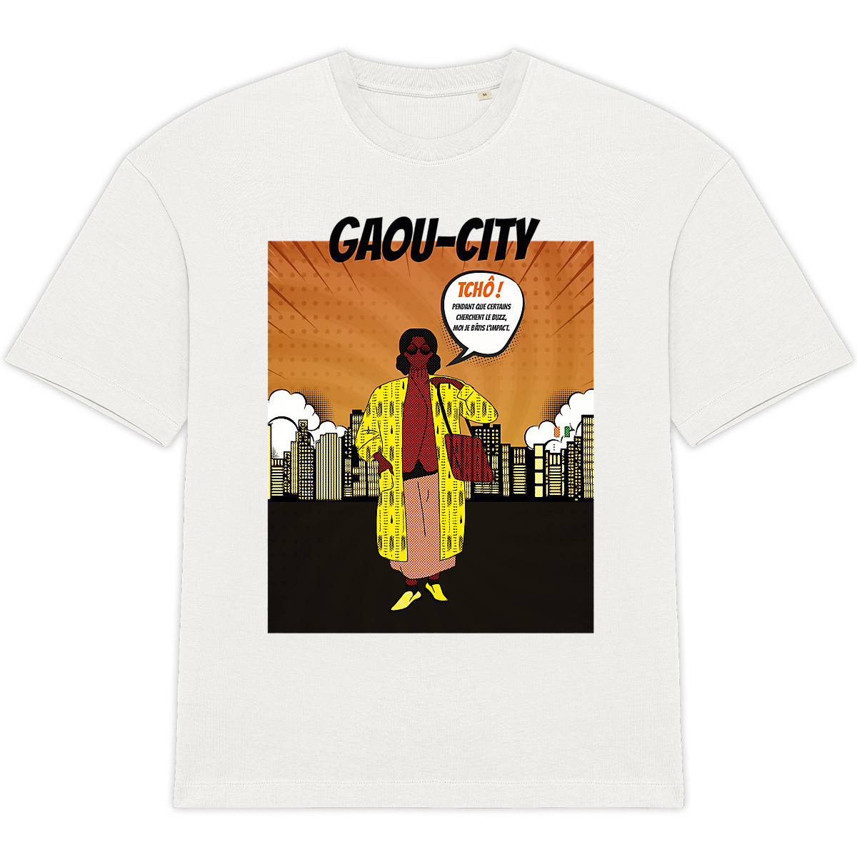 Image front T-shirt, Super-papa