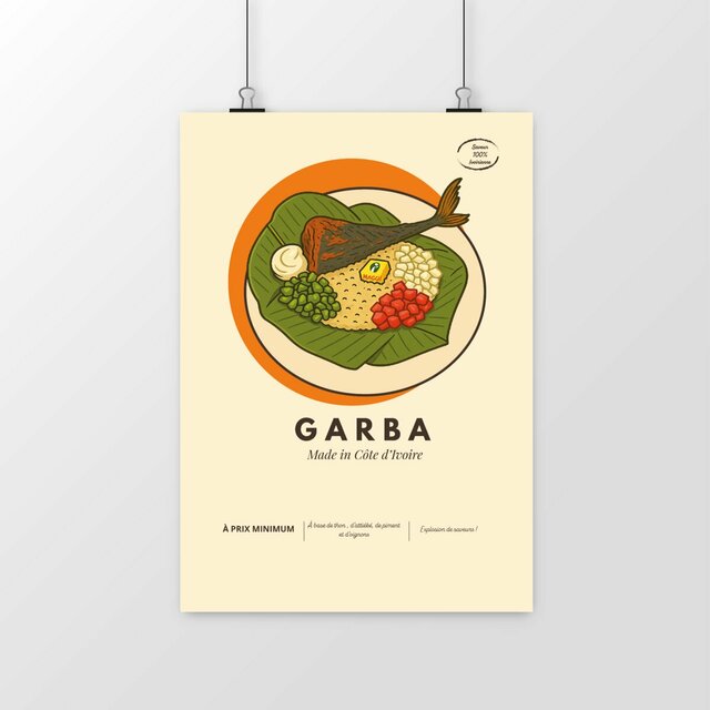 Image front Affiche Murale-Garba