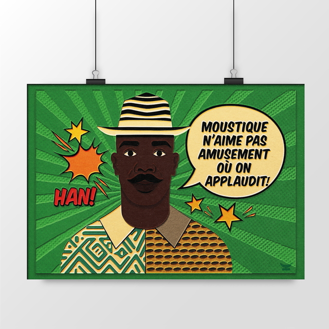 Image front Affiche Murale-Tonton Diby