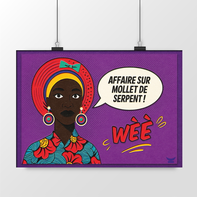 Image front Affiche Murale-Aicha