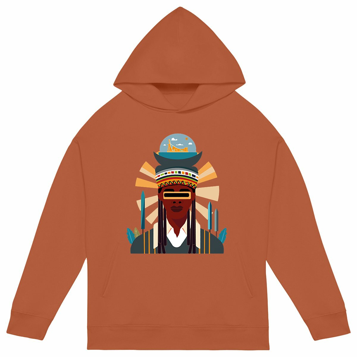 Image front Hoodie, Leadership