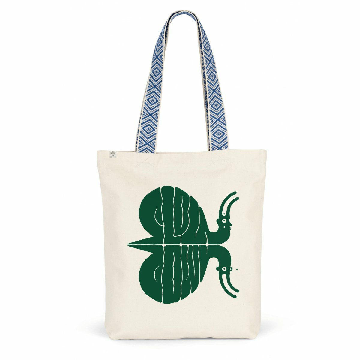 Mirrored Snail - Tote bag - Image