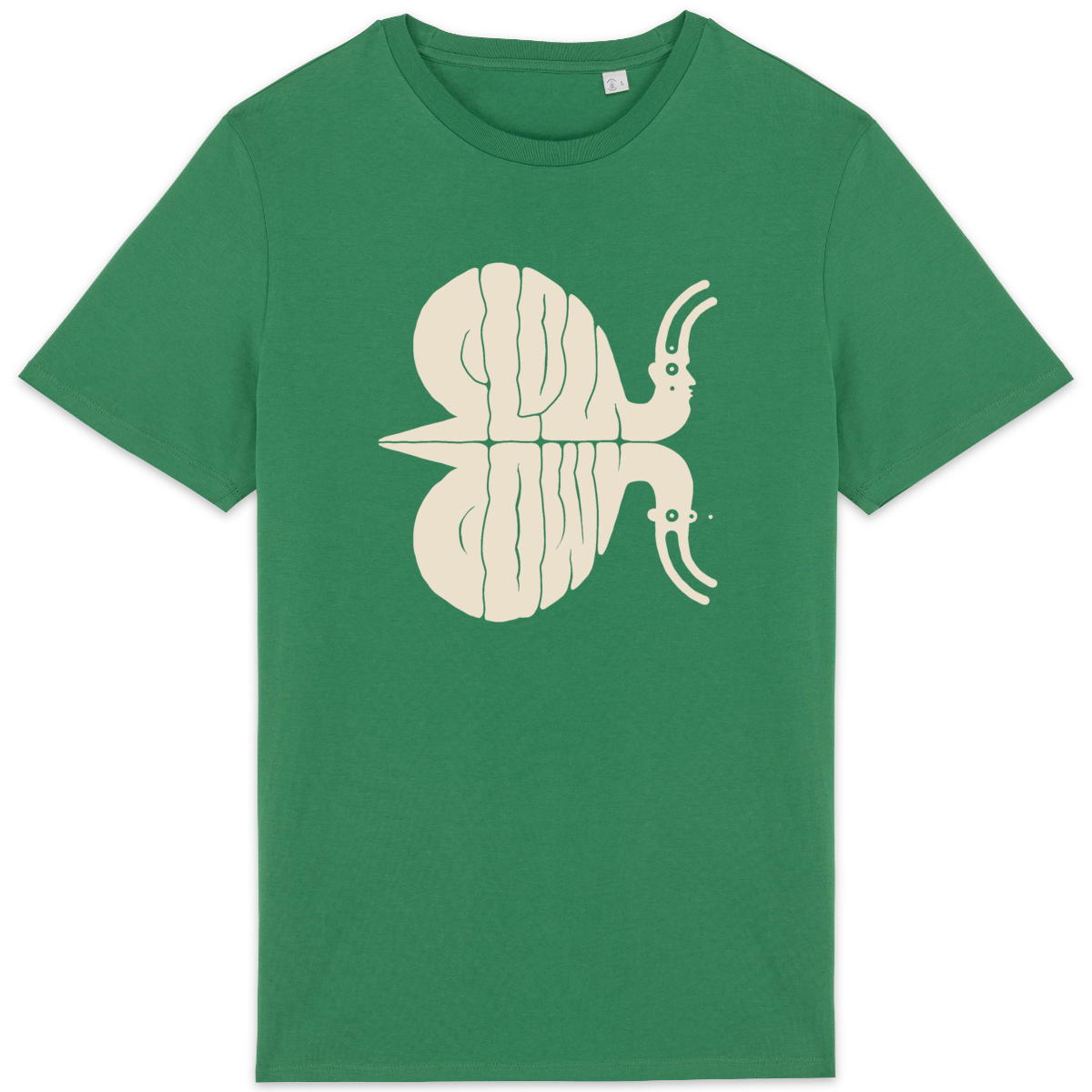 Mirrored Snail - Lightweight Tee - Image