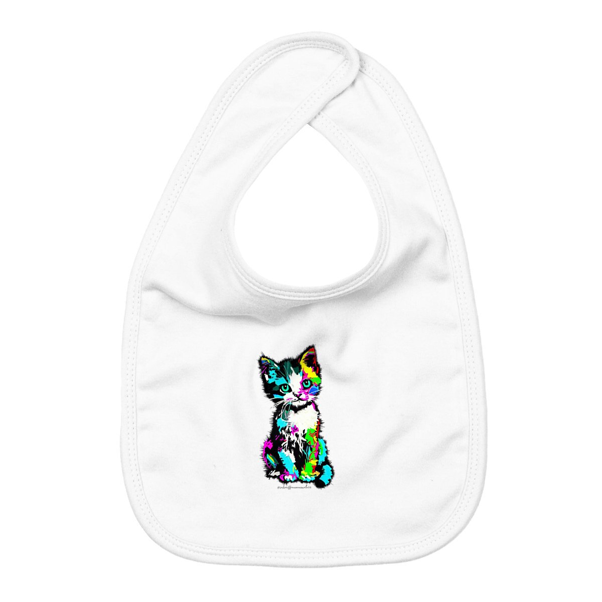 Image back Bavoir Babycat