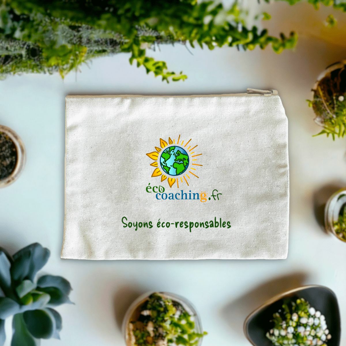 Image front Pochette recyclée ECO COACHING "Soyons éco-responsables"