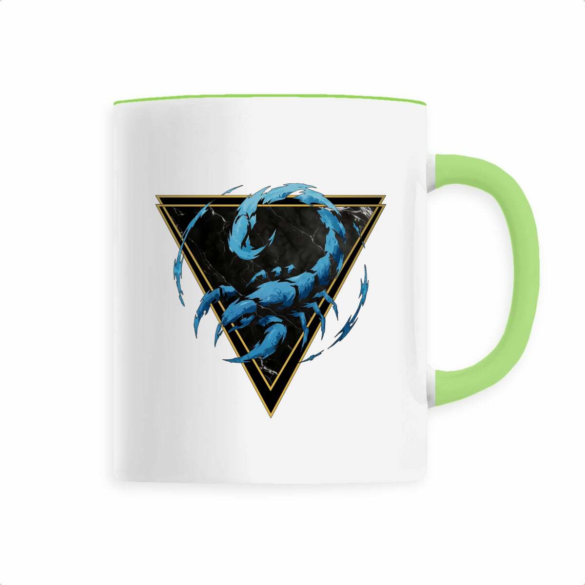 Image front Mug Céramique Scorpion - Tasse Signe Astrologie Eau Idée Cadeau Originale