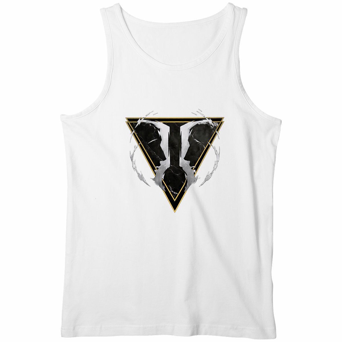 Image front T-shirt Homme Col V : Éveillez votre Gémeaux avec style