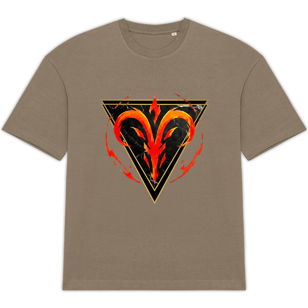 T-shirt Unisexe Oversized - Zodiac by kek-Ina: Bélier - Image