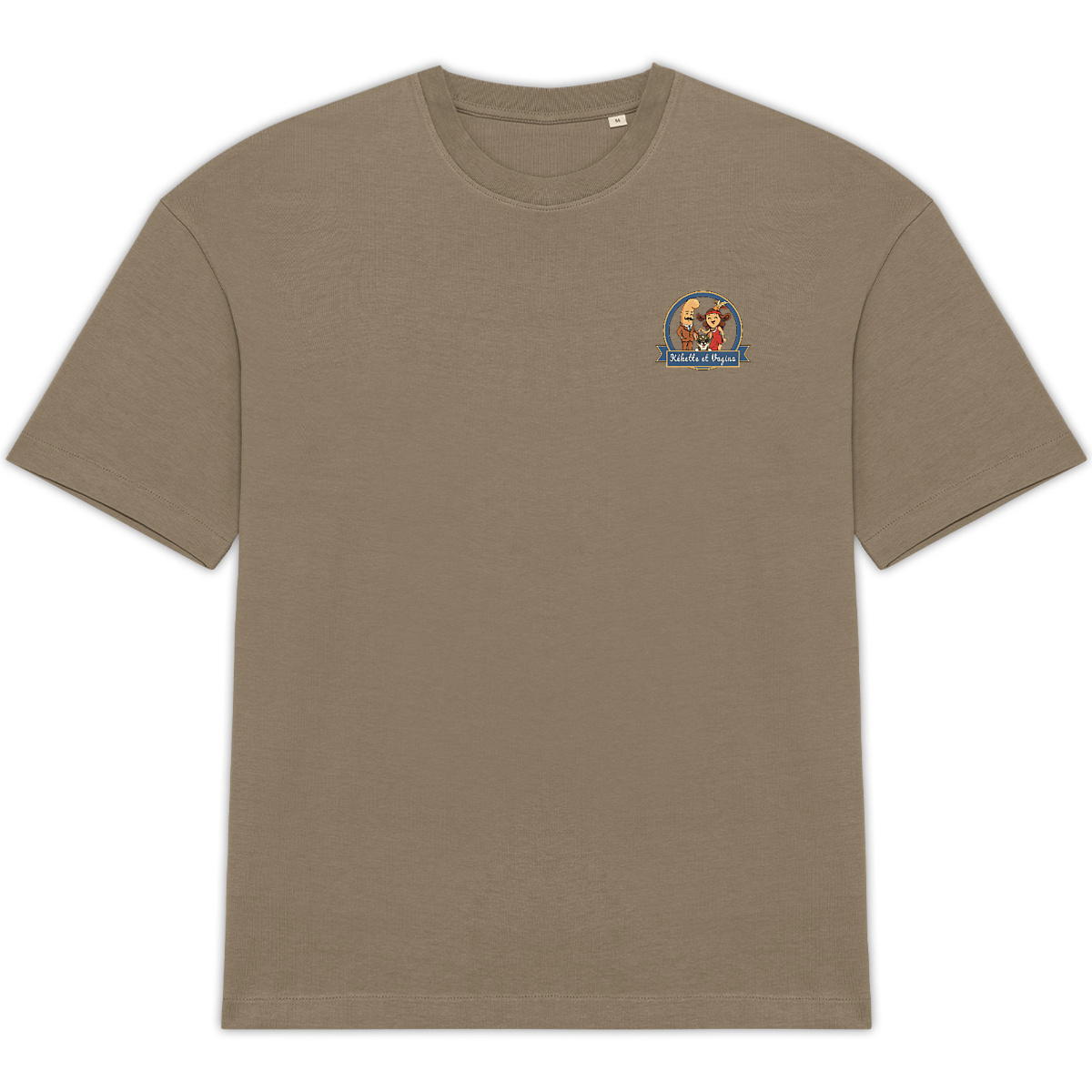 T-shirt Unisexe Oversized "Kékette et Vagina à Paris-Montmartre" - Image