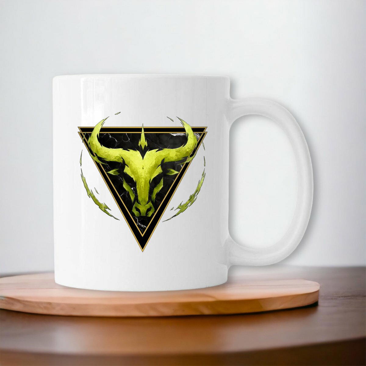 Image front Mug Céramique Taureau - Tasse Signe Astrologie Terre Idée Cadeau Originale