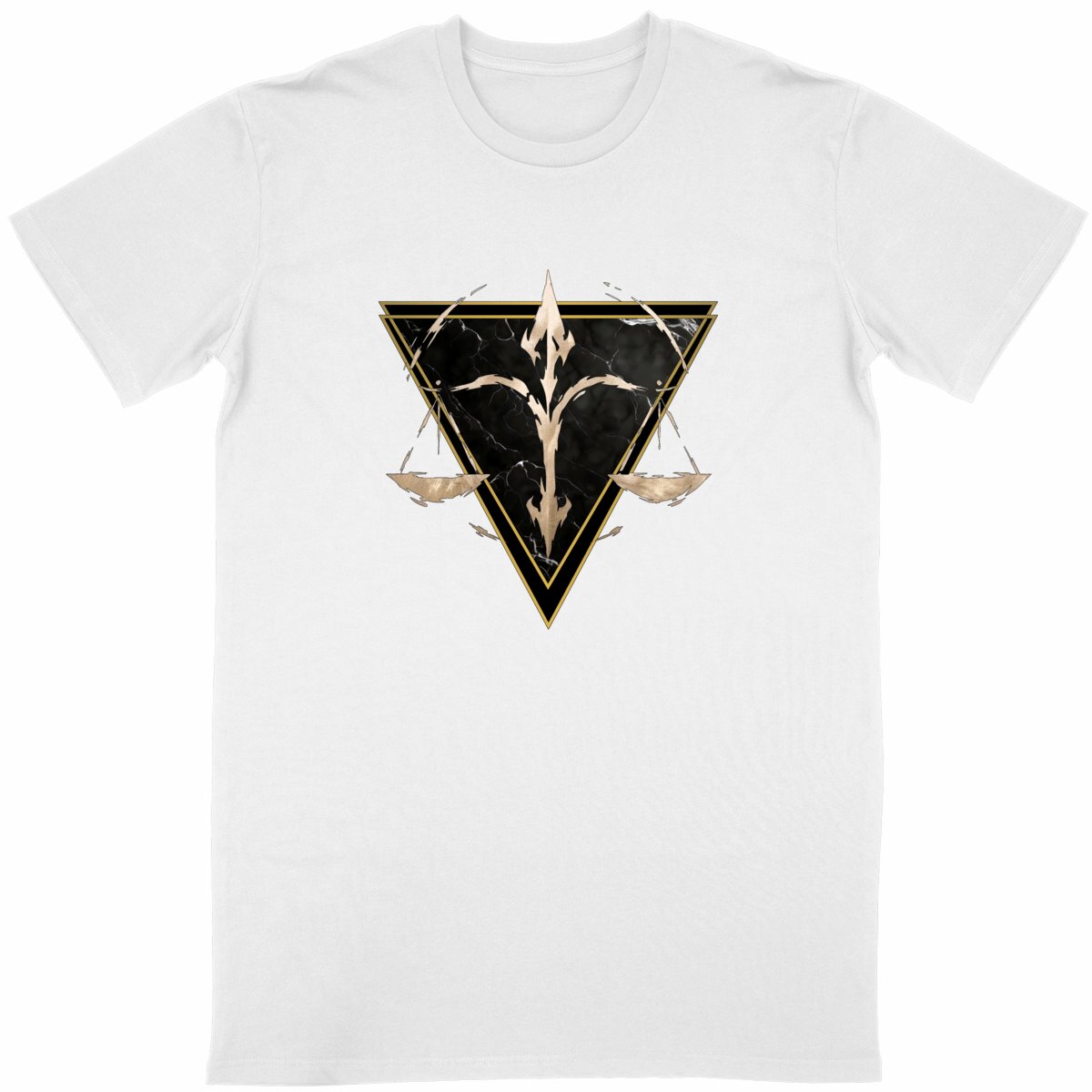 Image front T-shirt Unisexe Classique Balance Coton Bio - Style Ethnique Élément Air